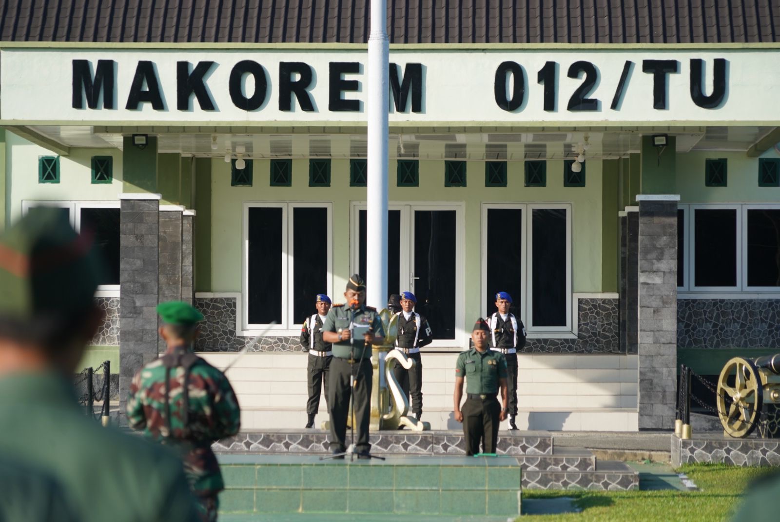 Korem 012/Teuku Umar Gelar Upacara Peringatan Sumpah Pemuda Ke-96