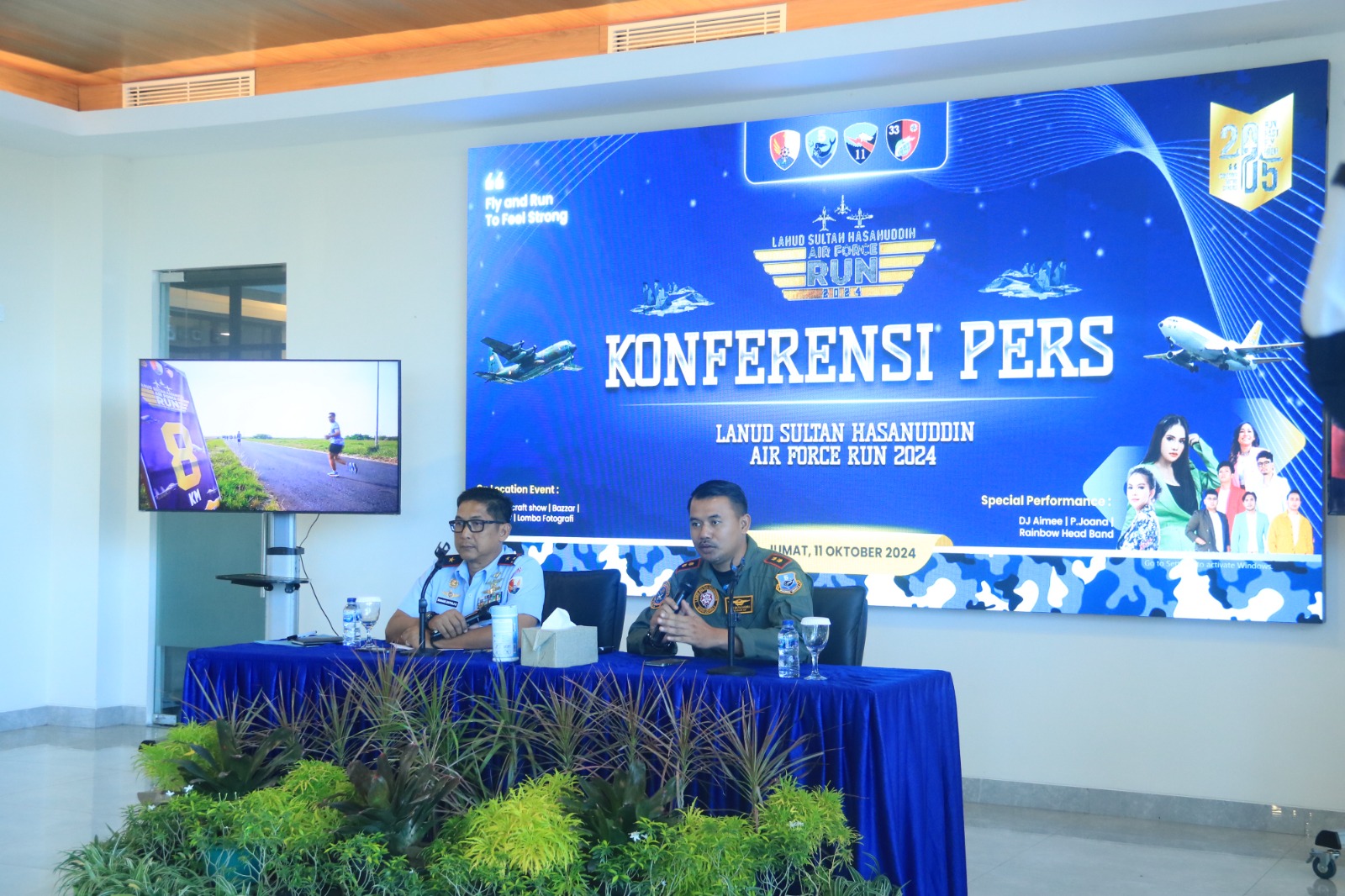 Lanud Sultan Hasanuddin Kembali Menggelar Air Force Run 2024