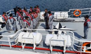 Bakamla RI Gelar Latihan Kesiapan Tugas di Perairan Timur Indonesia