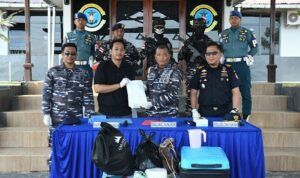 Lanal Nunukan Gagalkan Penyelundupan Narkoba dari Tawau Malaysia