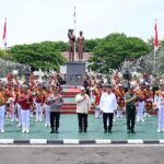 Panglima TNI Hadiri Apel Kasatwil Polri 2024 di Akademi Kepolisian