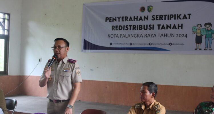 BPN Kota Palangka Raya Gerak Cepat Tuntaskan Target PTSL 2025