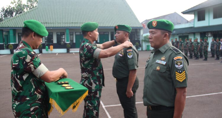 27 Prajurit Kodim Tangerang Naik Pangkat, 4 Wisuda Purnawira