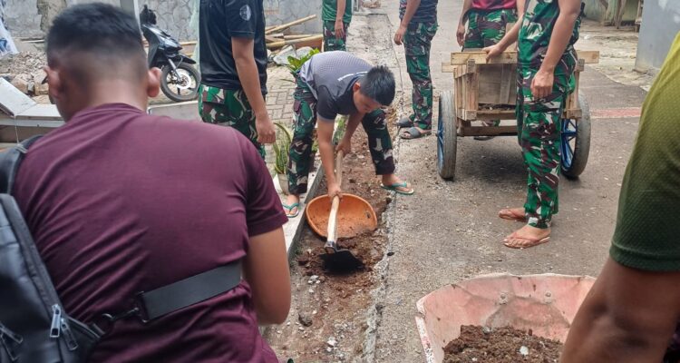 Kegiatan TMMD Ke-124: Pembangunan Infrastruktur dan Perbaikan RTLH di Depok