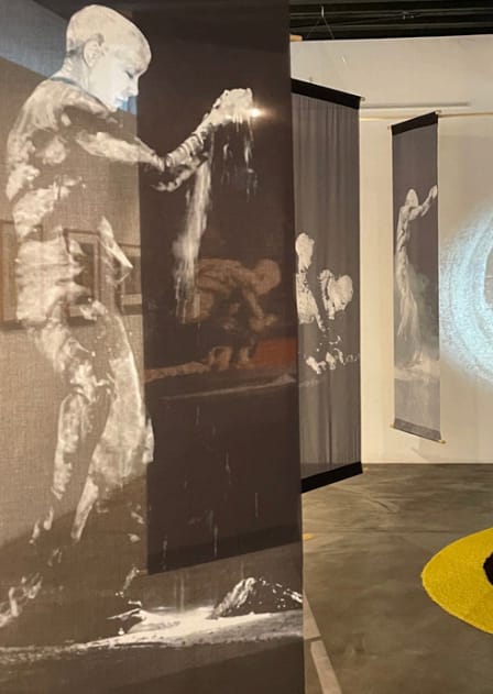 Karya seni yang dipamerkan pada pameran bertajuk Landscape in My Mind di ruang pamer Orbital Dago, Bandung 14 Agustus - 7 September 2025. Foto: dialoguejakarta.com/R. Fadjri