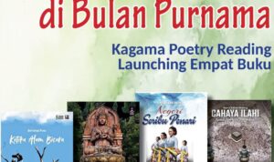 Keluarga Alumni Universitas Gadjah Mada (Kagama) Poetry Reading, dengan meluncurkan empat buku yang akan digelar pada Sabtu 23 Agustus 2025. Foto: dialoguejakarta.com/R. Fadjri
