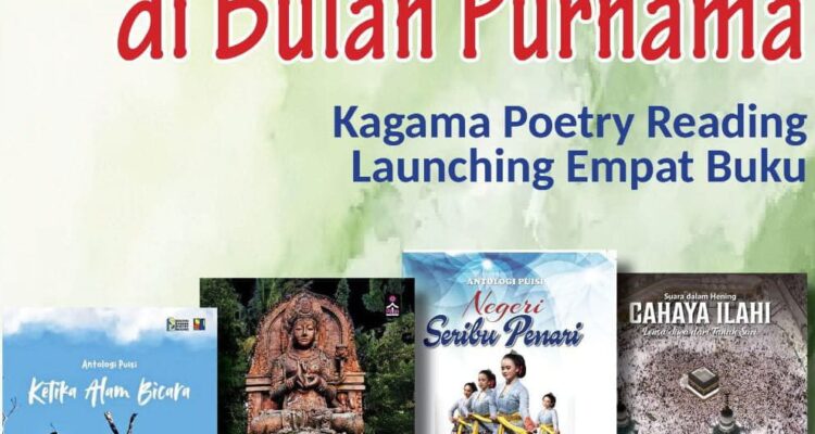 Keluarga Alumni Universitas Gadjah Mada (Kagama) Poetry Reading, dengan meluncurkan empat buku yang akan digelar pada Sabtu 23 Agustus 2025. Foto: dialoguejakarta.com/R. Fadjri