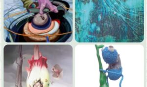 Karya lukis pada pameran bertajuk Kisah Giri Sela Kandha di Jogja Gallery, 10 - 20 Agustus. Foto: dialoguejakarta.com/R. Fadjri