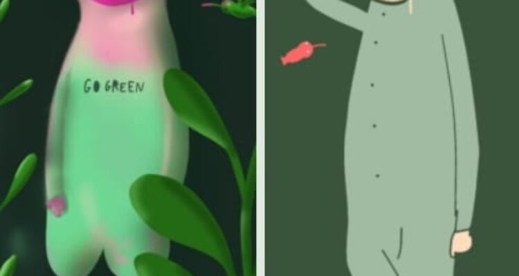 Corak lukisan yang menunjukkan karakter diri kepada publik. Foto: dialoguejakarta.com/R. Fadjri Corak lukisan yang menunjukkan karakter diri kepada publik. Foto: dialoguejakarta.com/R. Fadjri