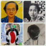 Karya lukis pada pameran Sutartinah. Foto dokumen Galeri Rumah DAS. Foto: dialoguejakarta.com/R. Fadjri