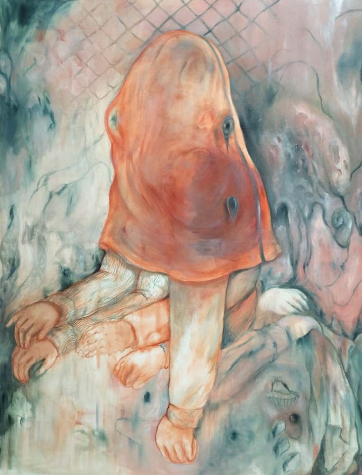 Karya lukis Restu Ratnaningtyas. Foto koleksi Ace House - Langgeng Art Space. Foto: dialoguejakarta.com/R. Fadjri Karya lukis Restu Ratnaningtyas. Foto koleksi Ace House - Langgeng Art Space. Foto: dialoguejakarta.com/R. Fadjri