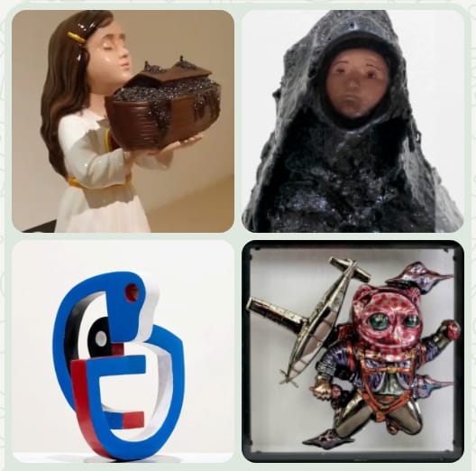 Karya patung pada pameran Journey: Paraliyan. Foto: dialoguejakarta.com/R. Fadjri Karya patung pada pameran Journey: Paraliyan. Foto: dialoguejakarta.com/R. Fadjri