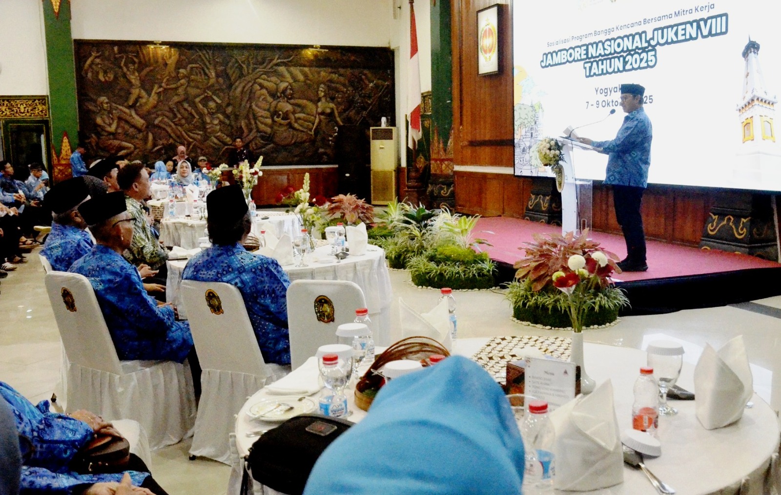 Wali Kota Yogyakarta, Hasto Wardoyo, membuka membuka Jambore Nasional Juang Kencana VIII Tahun 2025, pada Rabu (08/10/2025), di Balaikota Yogyakarta. (Foto: dialoguejakarta.com/Ist Wali Kota Yogyakarta, Hasto Wardoyo, membuka membuka Jambore Nasional Juang Kencana VIII Tahun 2025, pada Rabu (08/10/2025), di Balaikota Yogyakarta. (Foto: dialoguejakarta.com/Ist