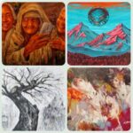 Sejumlah karya lukis pameran The Beauty of Nature. Foto: dialoguejakarta.com/Raihul Fadjri