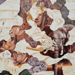 Karya lukis Zeta Ranniry Abidin (Grit Possibilities, 2025). Foto dialoguejakarta.com: dokumentasi Zeta Ranniry Abidin.