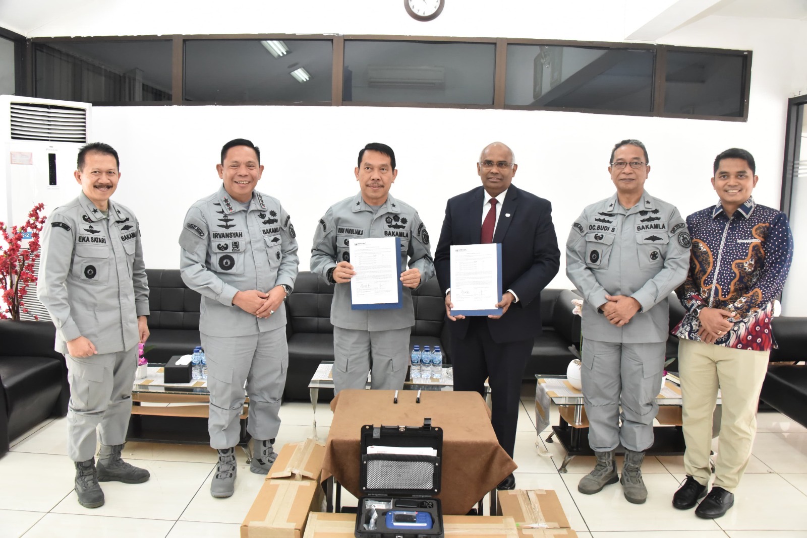 Bakamla RI dan UNODC Sepakat Perangi Kejahatan Maritim Internasional