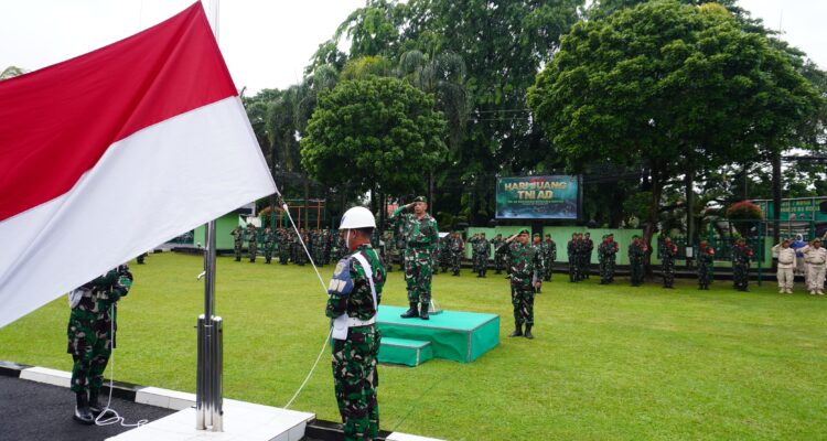 Pesan Pangdam Jaya di Upacara 17-an Kodim Depok: Jaga Kebersihan dan Waspadai Cuaca Ekstrem