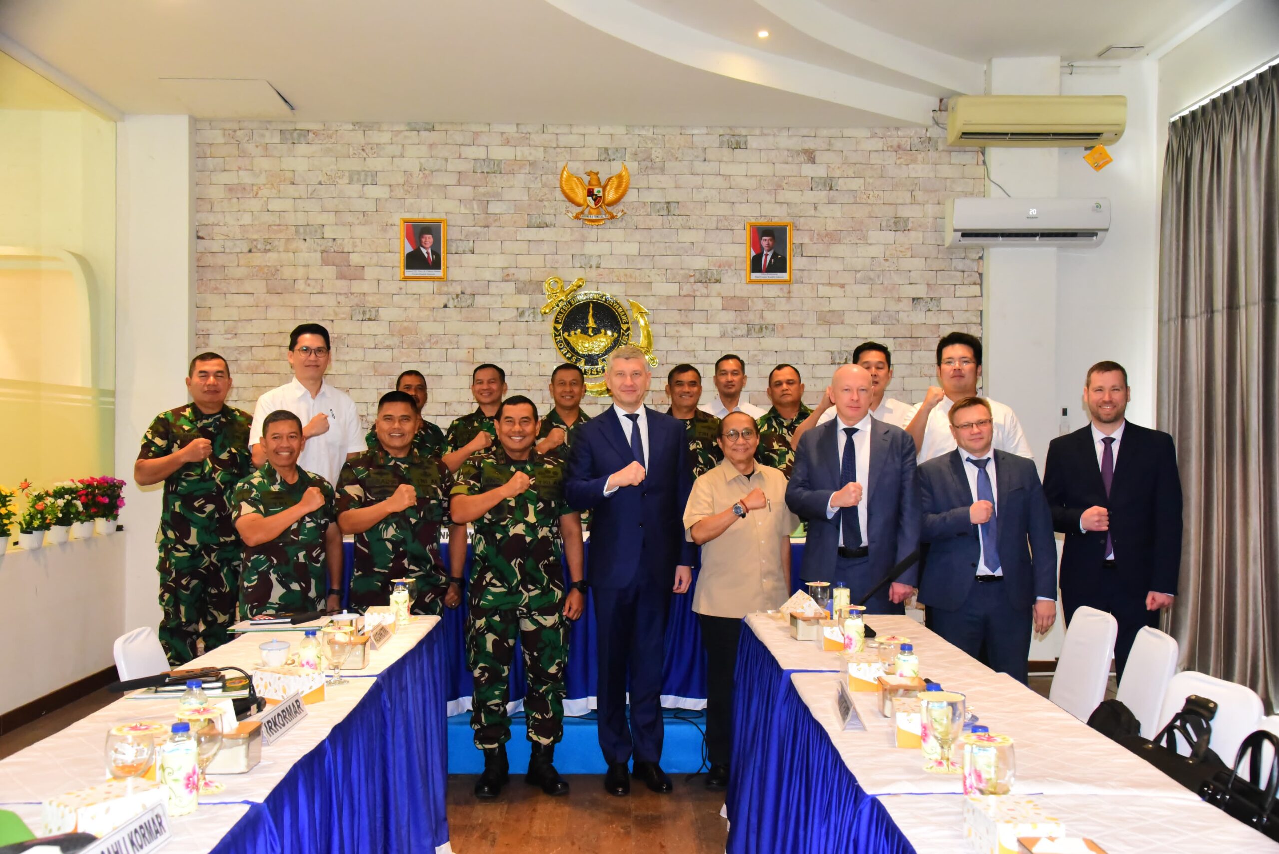 Dankormar Pimpin Diskusi Teknis Modernisasi Tank BMP-3F