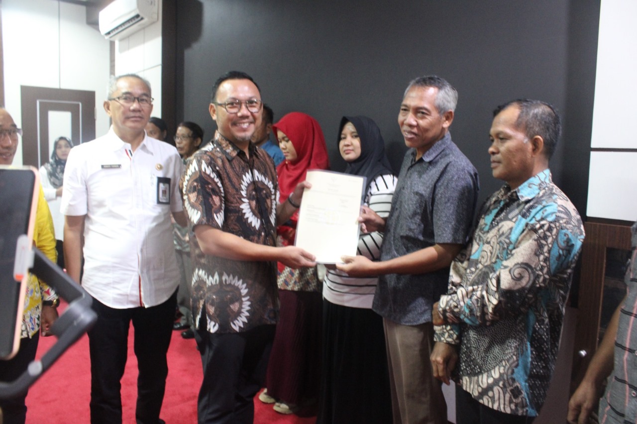 BPN Palangka Raya Bergerak, Sertifikat Elektronik Dibagikan kepada Pelaku UMKM dan Perikanan