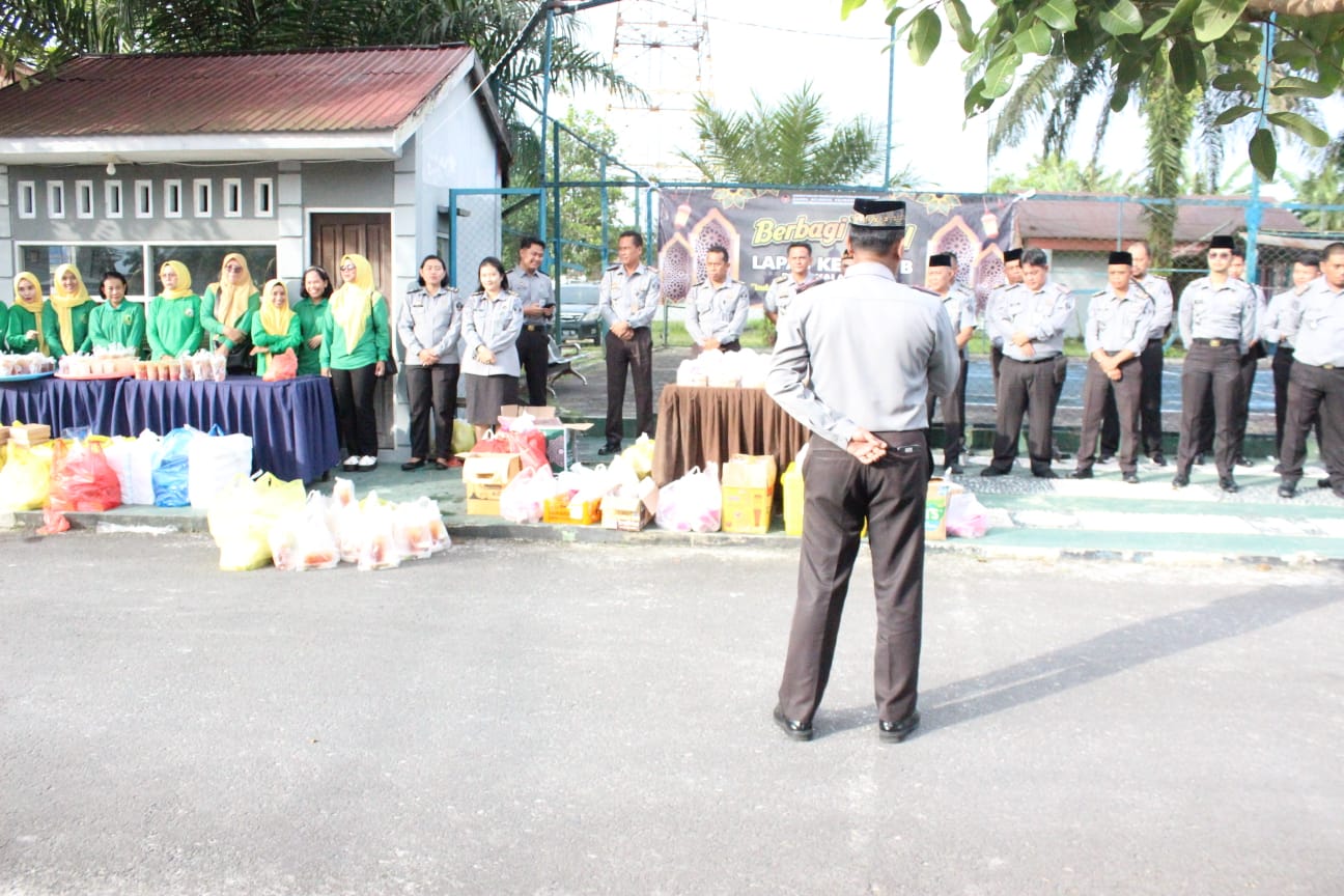 Tebar Kebaikan Di Bulan Ramadhan, Lapas Pangkalan Bun Berbagi Takjil