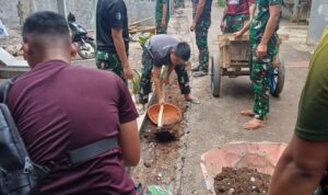 Kegiatan TMMD Ke-124: Pembangunan Infrastruktur dan Perbaikan RTLH di Depok