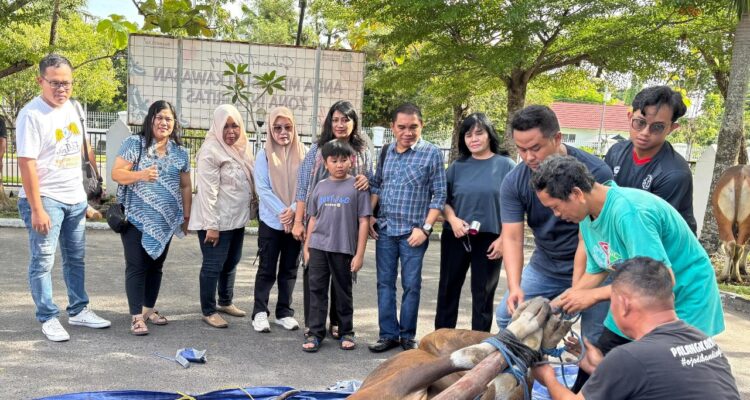 Kurban Penuh Makna di Kantor Pertanahan Palangka Raya