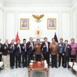 Gubernur Lemhannas, TB Ace Hasan Syadzily, menerima audiensi Tim Presidium Perwakilan DPD dan DPA Ikatan Keluarga Alumni Lemhannas (IKAL) di Jakarta, Jumat (23/1/2026). Foto: dialoguejakarta.com/Ist