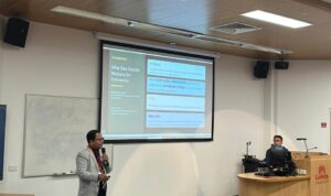 Dekan Fakultas Kesehatan Masyarakat Unhas, Prof. Sukri Palutturi, SKM, M.Kes., MSc.PH., PhD, tampil paparan ilmiah pada International Symposium on One Health 2026 yang diselenggarakan oleh Centre for Environment and Population Health, Griffith University, Brisbane, Australia, pada 28 Juni–1 Juli 2026. Foto dialoguejakarta.com/Ist